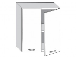 1.60.2 Шкаф настенный (h=720) на 600мм с 2-мя дверцами в Симе - sim.mebel74.com | фото