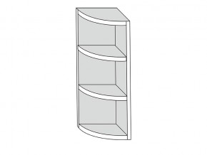 19.30.0р Полка угловая (h=913) радиусная  ЛДСП УНИ в Симе - sim.mebel74.com | фото