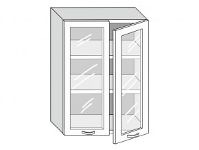 19.60.4 Шкаф настенный (h=913) на 600мм с 2-мя стек.дверцами в Симе - sim.mebel74.com | фото