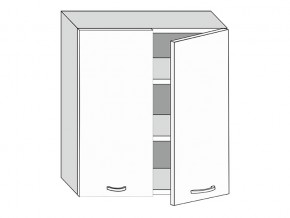 19.80.2 Шкаф настенный (h=913) на 800мм с 2-мя дверцами в Симе - sim.mebel74.com | фото