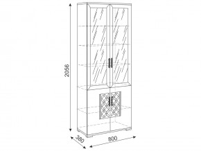 Библиотека М15 Тиффани в Симе - sim.mebel74.com | фото 2