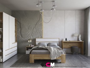 Детская Хелен Дуб Крафт золотой/ Белый в Симе - sim.mebel74.com | фото 4