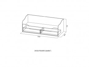 Диван-кровать №1 Ясень анкор светлый в Симе - sim.mebel74.com | фото 2