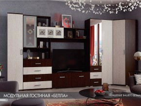 Гостиная Белла венге с угловым шкафом в Симе - sim.mebel74.com | фото 1