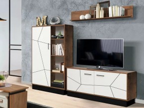 Гостиная Гамма фасад белый в Симе - sim.mebel74.com | фото 1