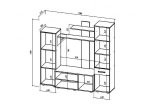 Гостиная Ибица Ясень шимо в Симе - sim.mebel74.com | фото 2