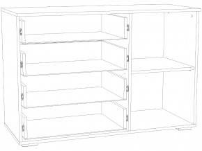 Комод Банни НМ 041.39 фасад Бисквит в Симе - sim.mebel74.com | фото 3