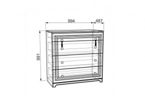 Комод Белла в Симе - sim.mebel74.com | фото 2