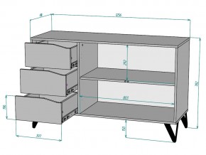 Комод Дельта K104 в Симе - sim.mebel74.com | фото 3