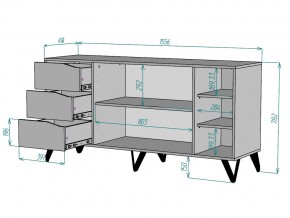 Комод Дельта K105 в Симе - sim.mebel74.com | фото 3