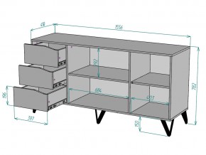 Комод Дельта K106 в Симе - sim.mebel74.com | фото 3