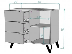 Комод Дельта K107 в Симе - sim.mebel74.com | фото 3