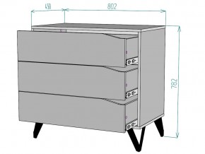 Комод Дельта K110 в Симе - sim.mebel74.com | фото 3