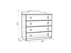 Комод Фэнтези в Симе - sim.mebel74.com | фото 2