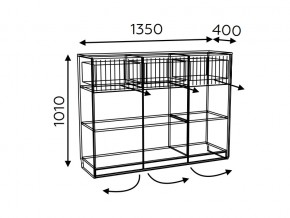 Комод греденция Моника мод.4 в Симе - sim.mebel74.com | фото 3