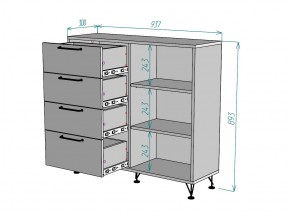 Комод Лофт K102 в Симе - sim.mebel74.com | фото 3