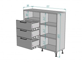 Комод Лофт K103 в Симе - sim.mebel74.com | фото 3