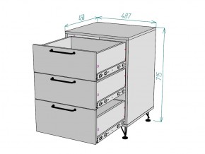 Комод Лофт K76 в Симе - sim.mebel74.com | фото 3