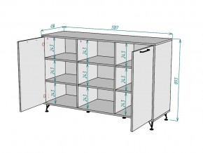 Комод Лофт K80 в Симе - sim.mebel74.com | фото 3