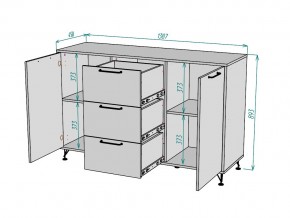 Комод Лофт K81 в Симе - sim.mebel74.com | фото 3