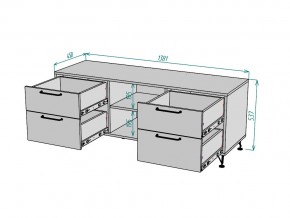 Комод Лофт K83 в Симе - sim.mebel74.com | фото 3