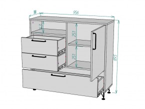 Комод Лофт K88 в Симе - sim.mebel74.com | фото 3