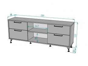 Комод Лофт K99 в Симе - sim.mebel74.com | фото 3