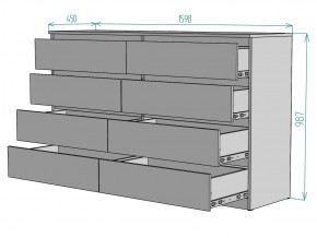 Комод Мальта K113 в Симе - sim.mebel74.com | фото 3