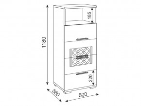 Комод малый М10 Тиффани в Симе - sim.mebel74.com | фото 2