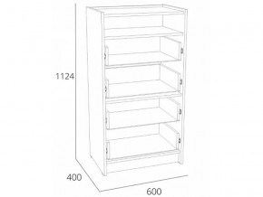 Комод Оттавия НМ 011.03 Антрацит в Симе - sim.mebel74.com | фото 2