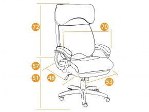 Кресло офисное Duke флок черный в Симе - sim.mebel74.com | фото 2