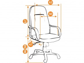 Кресло офисное Leader флок бежевый в Симе - sim.mebel74.com | фото 2