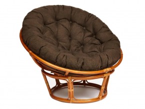 Кресло Papasan 23/01 W с подушкой Cognac, ткань Коричневый в Симе - sim.mebel74.com | фото