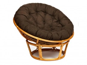 Кресло Papasan 23/01 W с подушкой Honey, ткань Коричневый в Симе - sim.mebel74.com | фото 1