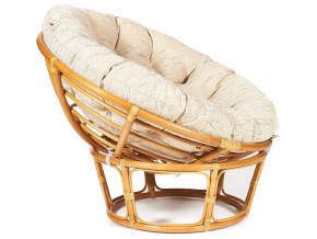 Кресло Papasan 23/01 W с подушкой Honey, ткань Старт в Симе - sim.mebel74.com | фото 3