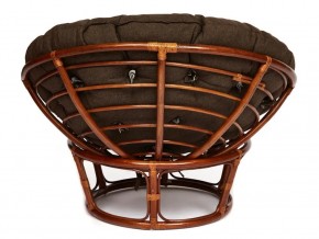 Кресло Papasan 23/01 W с подушкой Pecan, ткань Коричневый в Симе - sim.mebel74.com | фото 2