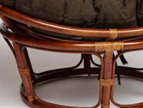 Кресло Papasan 23/01 W с подушкой Pecan, ткань Коричневый в Симе - sim.mebel74.com | фото 4