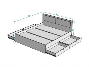 Кровать Ольга L36 ширина 1800 в Симе - sim.mebel74.com | фото 3