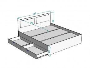 Кровать Ольга L44 ширина 1800 в Симе - sim.mebel74.com | фото 3