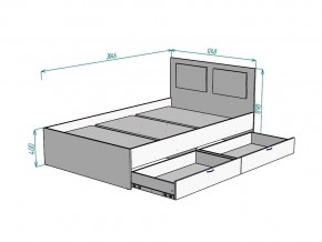 Кровать Ольга L45 ширина 1200 в Симе - sim.mebel74.com | фото 3