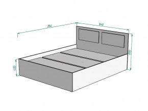 Кровать Ольга L49 ширина 1600 в Симе - sim.mebel74.com | фото 3