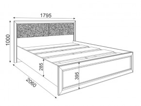 Кровать с настилом 1600 Саванна М05 в Симе - sim.mebel74.com | фото 2