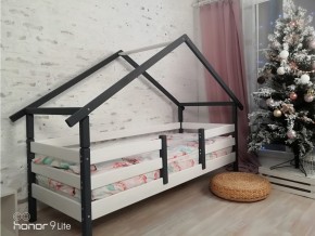 Кровать Сонечка одноярусная с крышей в Симе - sim.mebel74.com | фото