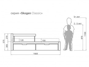 Кровать Svogen classic с ящиками и бортиком бежевый в Симе - sim.mebel74.com | фото 2