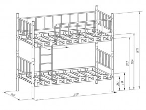 Кровать-трансформер Мальта серый с голубым в Симе - sim.mebel74.com | фото 2