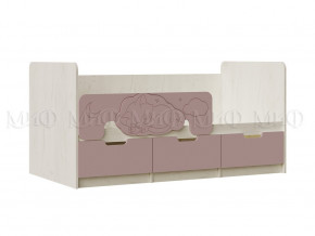 Кровать Юниор-4 800х1600 Шарли Pink в Симе - sim.mebel74.com | фото