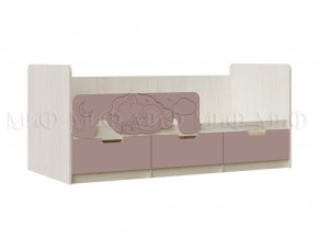 Кровать Юниор-4 800х1800 Шарли Pink в Симе - sim.mebel74.com | фото 1