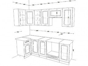 Кухонный гарнитур 5 Белый Вегас 1000х2400 мм в Симе - sim.mebel74.com | фото 2