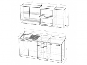 Кухонный гарнитур Лариса макси 3 1800 мм в Симе - sim.mebel74.com | фото 5