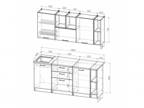 Кухонный гарнитур Лариса макси 4 1800 мм в Симе - sim.mebel74.com | фото 6